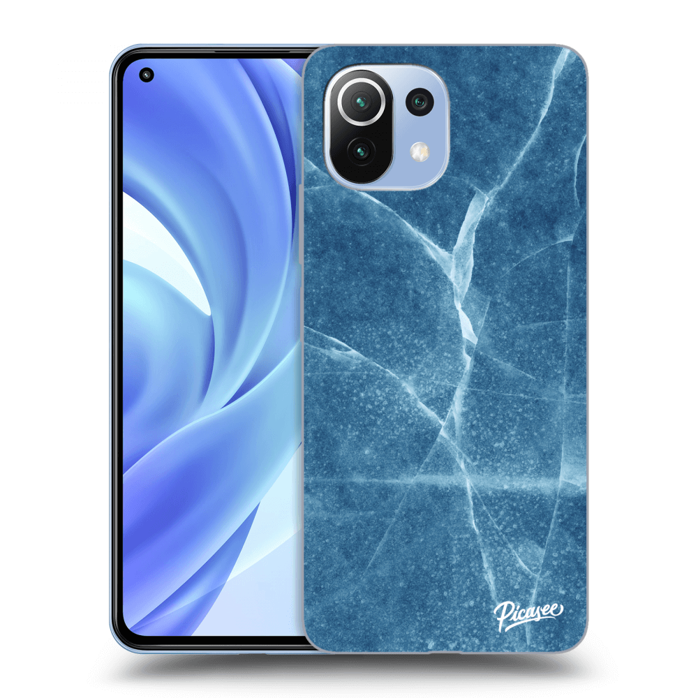 Picasee silikónový prehľadný obal pre Xiaomi Mi 11 - Blue marble