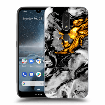 Obal pre Nokia 4.2 - Black Gold 2
