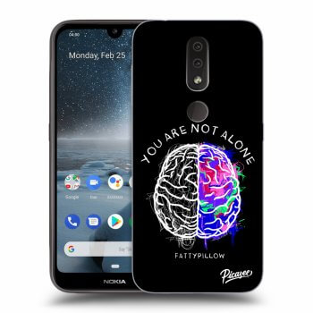 Obal pre Nokia 4.2 - Brain - White