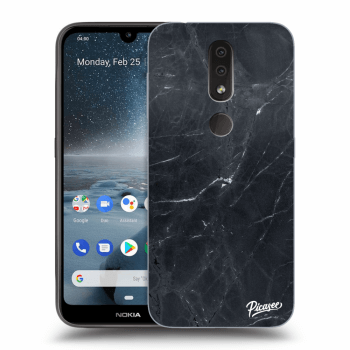 Obal pre Nokia 4.2 - Black marble