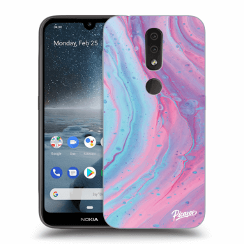 Obal pre Nokia 4.2 - Pink liquid