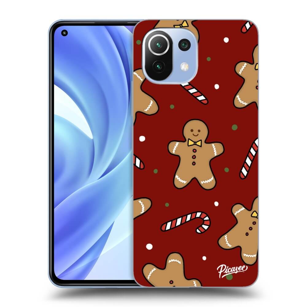 Picasee silikónový prehľadný obal pre Xiaomi Mi 11 Lite - Gingerbread 2
