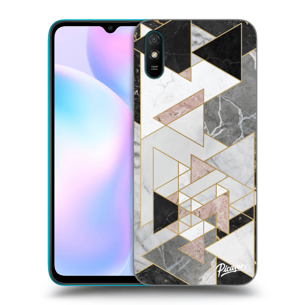 Picasee ULTIMATE CASE pro Xiaomi Redmi 9AT - Light geometry