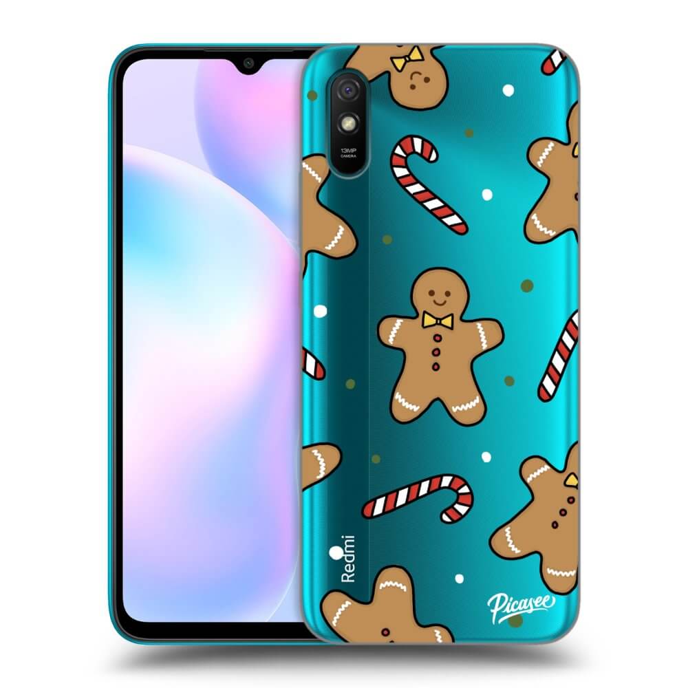 Picasee silikónový prehľadný obal pre Xiaomi Redmi 9AT - Gingerbread