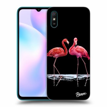 Obal pre Xiaomi Redmi 9AT - Flamingos couple