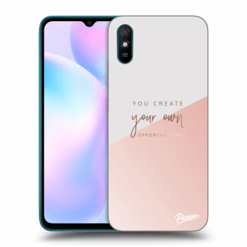 Picasee silikónový čierny obal pre Xiaomi Redmi 9AT - You create your own opportunities