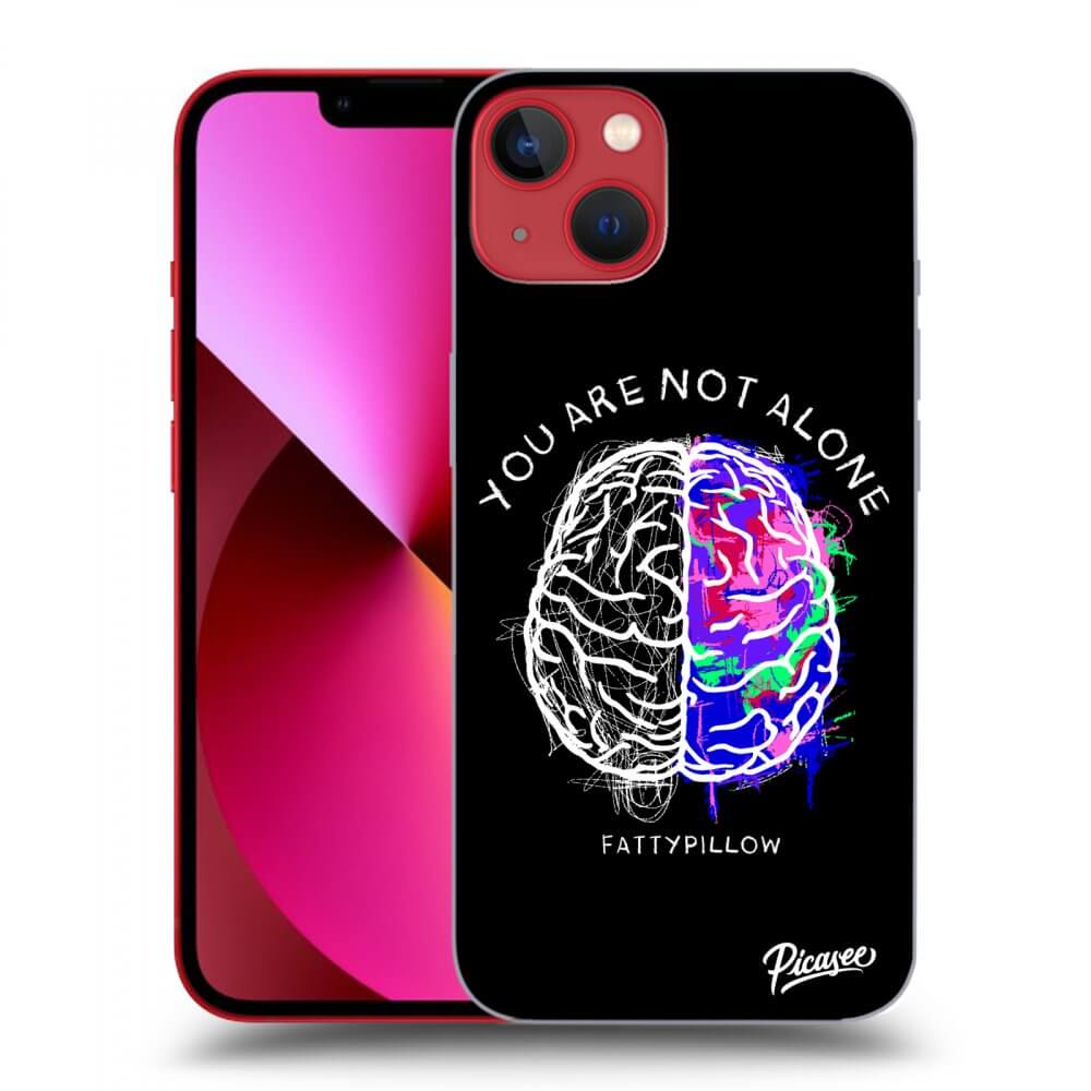Picasee ULTIMATE CASE pro Apple iPhone 13 - Brain - White