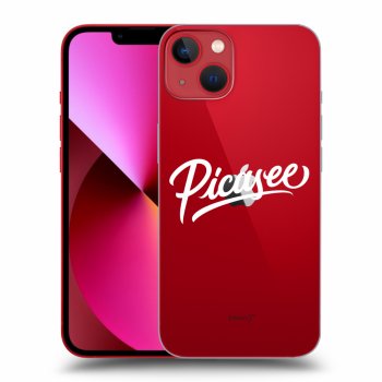 Picasee silikónový prehľadný obal pre Apple iPhone 13 - Picasee - White