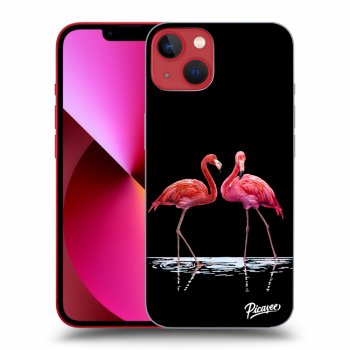 Picasee ULTIMATE CASE MagSafe pro Apple iPhone 13 - Flamingos couple