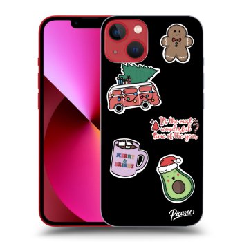 Obal pre Apple iPhone 13 - Christmas Stickers