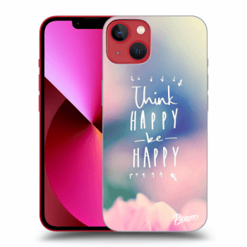 Obal pre Apple iPhone 13 - Think happy be happy