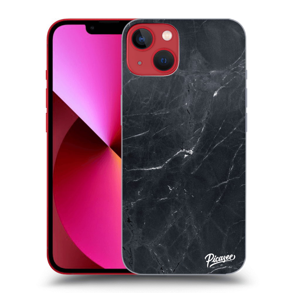 Picasee ULTIMATE CASE pro Apple iPhone 13 - Black marble