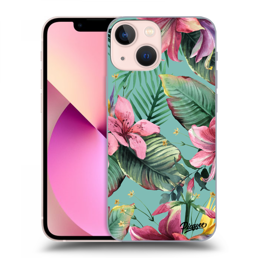 Picasee silikónový prehľadný obal pre Apple iPhone 13 mini - Hawaii