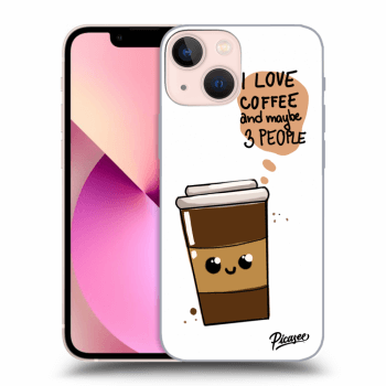 Obal pre Apple iPhone 13 mini - Cute coffee