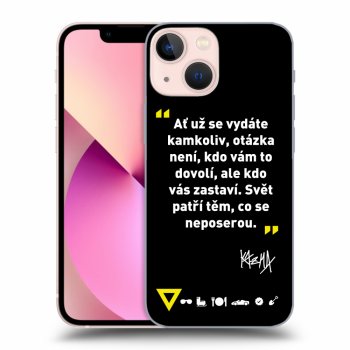 Obal pre Apple iPhone 13 mini - Kazma - SVĚT PATŘÍ TĚM, CO SE NEPOSEROU