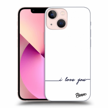 Picasee ULTIMATE CASE pro Apple iPhone 13 mini - I love you
