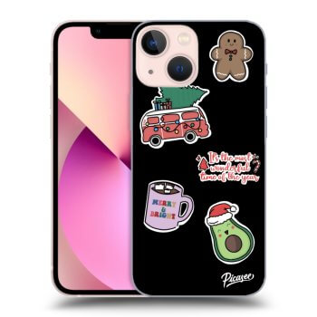 Obal pre Apple iPhone 13 mini - Christmas Stickers