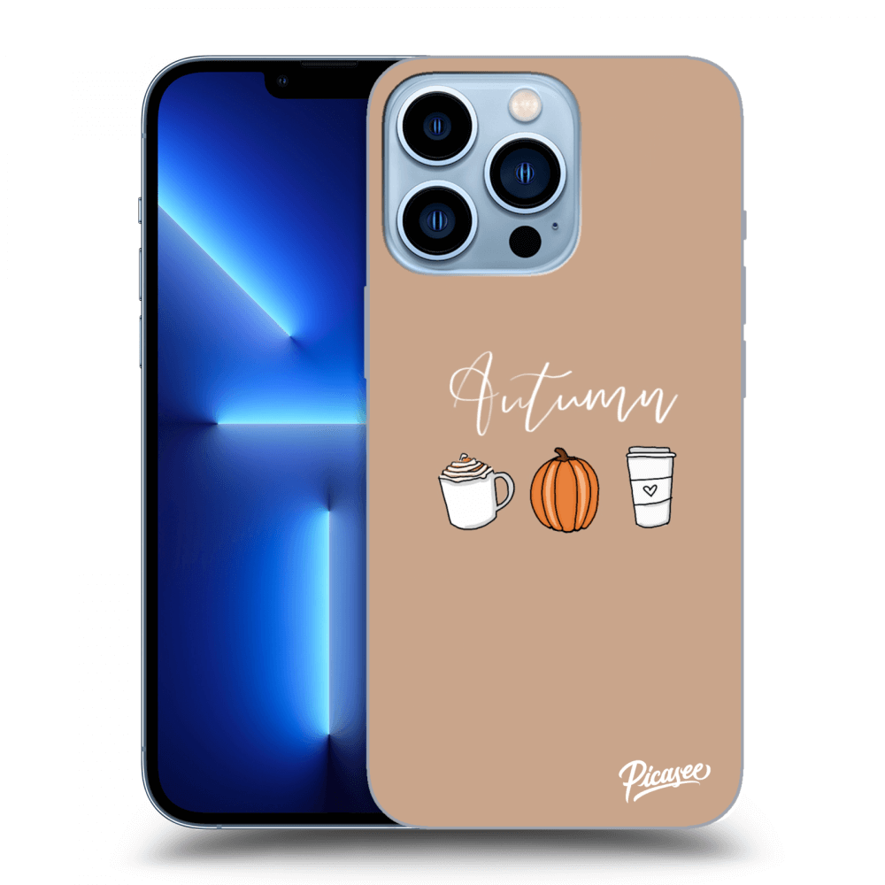 Picasee silikónový prehľadný obal pre Apple iPhone 13 Pro - Autumn