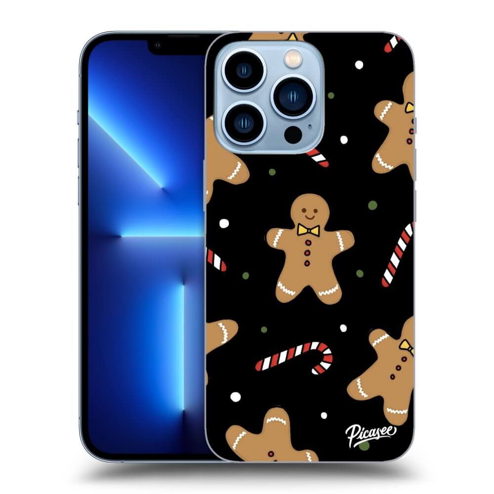 Picasee silikónový čierny obal pre Apple iPhone 13 Pro - Gingerbread