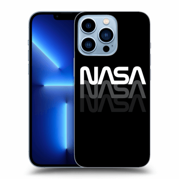 Picasee silikónový čierny obal pre Apple iPhone 13 Pro - NASA Triple