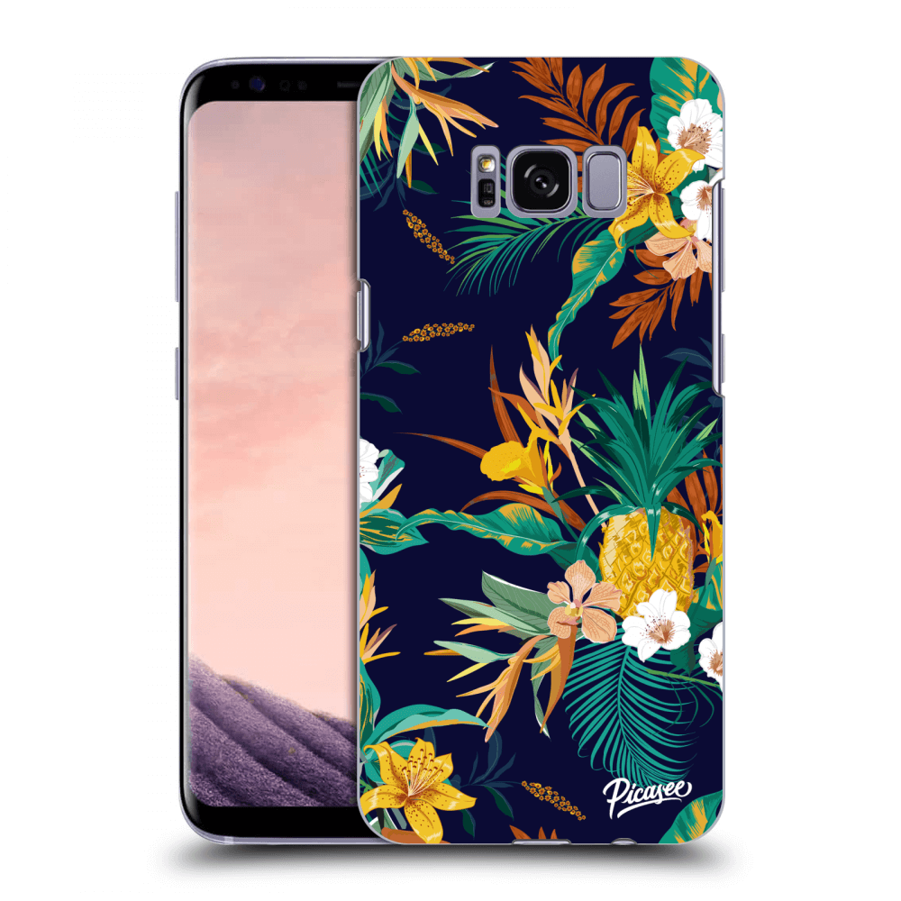 Picasee silikónový prehľadný obal pre Samsung Galaxy S8+ G955F - Pineapple Color