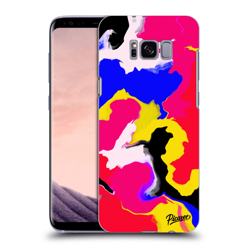 Picasee silikónový prehľadný obal pre Samsung Galaxy S8+ G955F - Watercolor