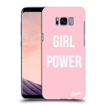 Picasee silikónový prehľadný obal pre Samsung Galaxy S8+ G955F - Girl power