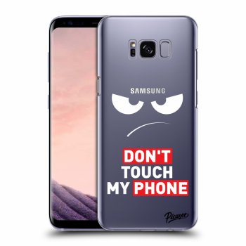 Obal pre Samsung Galaxy S8+ G955F - Angry Eyes - Transparent