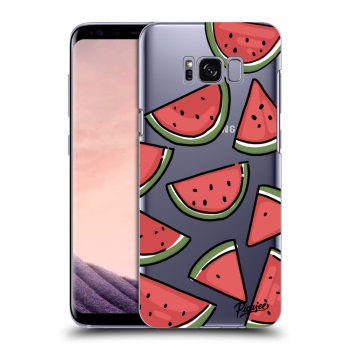 Picasee silikónový prehľadný obal pre Samsung Galaxy S8+ G955F - Melone