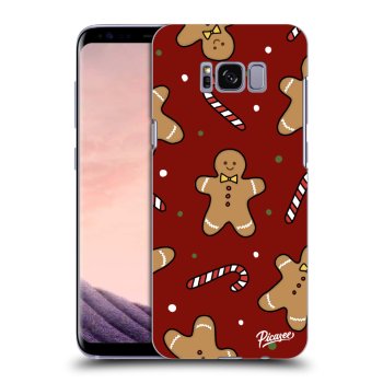 Picasee silikónový prehľadný obal pre Samsung Galaxy S8+ G955F - Gingerbread 2