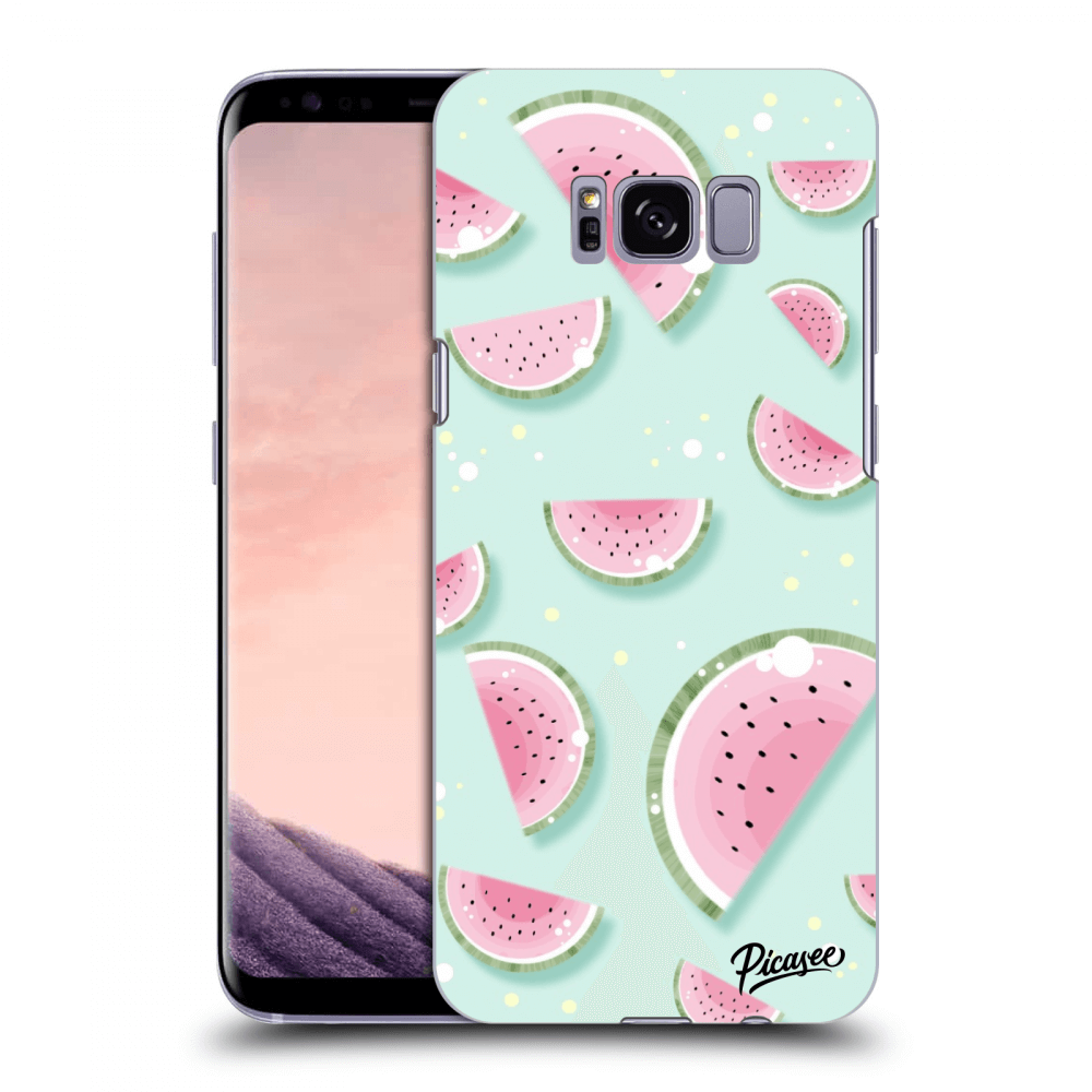 Picasee silikónový prehľadný obal pre Samsung Galaxy S8+ G955F - Watermelon 2