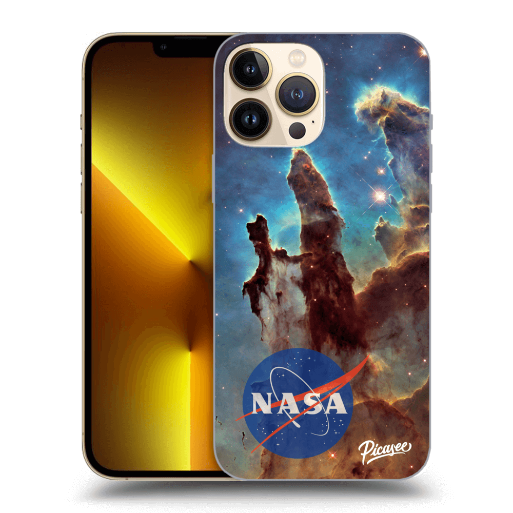 Picasee silikónový prehľadný obal pre Apple iPhone 13 Pro Max - Eagle Nebula