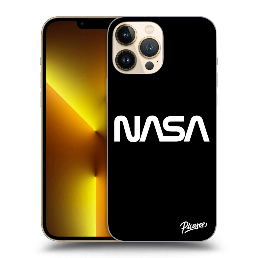 Picasee silikónový čierny obal pre Apple iPhone 13 Pro Max - NASA Basic