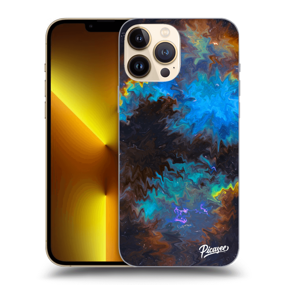 Picasee silikónový prehľadný obal pre Apple iPhone 13 Pro Max - Space