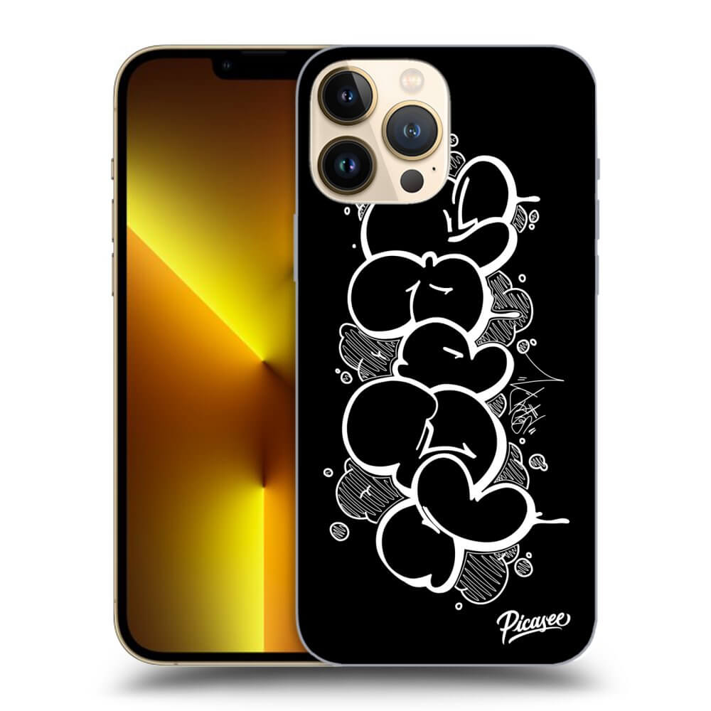 Picasee silikónový prehľadný obal pre Apple iPhone 13 Pro Max - Throw UP