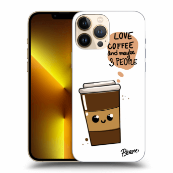 Obal pre Apple iPhone 13 Pro Max - Cute coffee