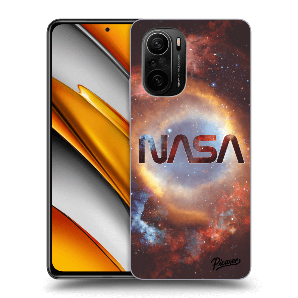 Picasee silikónový prehľadný obal pre Xiaomi Poco F3 - Nebula