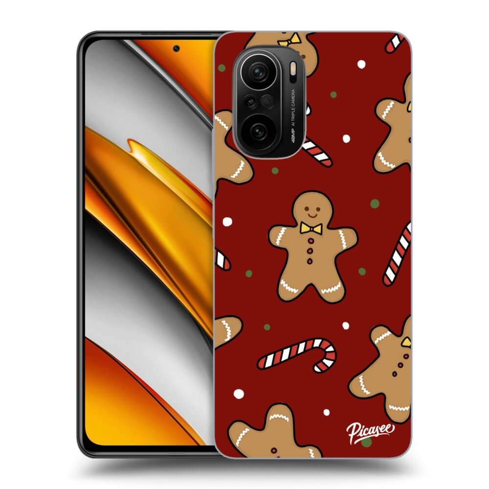 Picasee silikónový prehľadný obal pre Xiaomi Poco F3 - Gingerbread 2