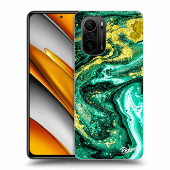 Obal pre Xiaomi Poco F3 - Green Gold