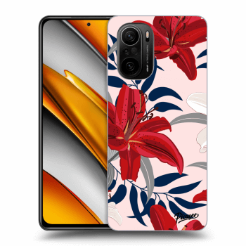 Obal pre Xiaomi Poco F3 - Red Lily