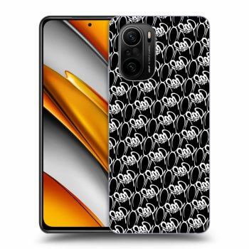 Obal pre Xiaomi Poco F3 - Separ - White On Black 2