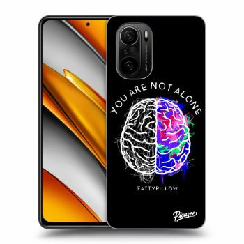 Obal pre Xiaomi Poco F3 - Brain - White