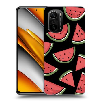 Picasee silikónový čierny obal pre Xiaomi Poco F3 - Melone