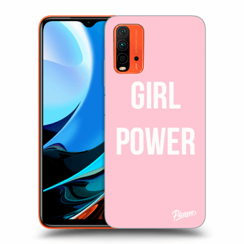 Picasee silikónový prehľadný obal pre Xiaomi Redmi 9T - Girl power