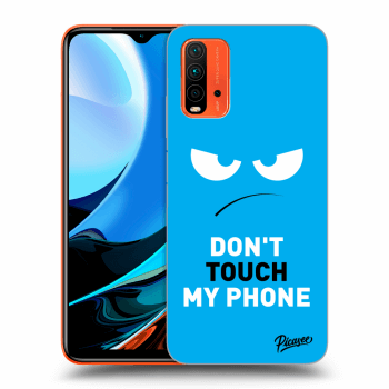 Picasee ULTIMATE CASE pro Xiaomi Redmi 9T - Angry Eyes - Blue