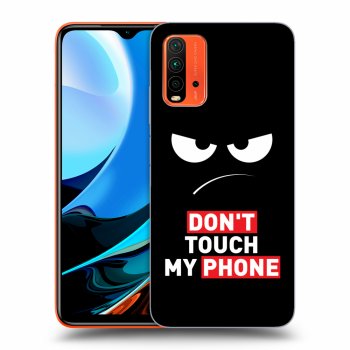 Obal pre Xiaomi Redmi 9T - Angry Eyes - Transparent