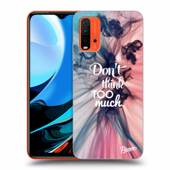 Picasee silikónový prehľadný obal pre Xiaomi Redmi 9T - Don't think TOO much