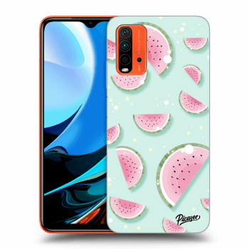 Picasee silikónový prehľadný obal pre Xiaomi Redmi 9T - Watermelon 2