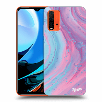 Obal pre Xiaomi Redmi 9T - Pink liquid