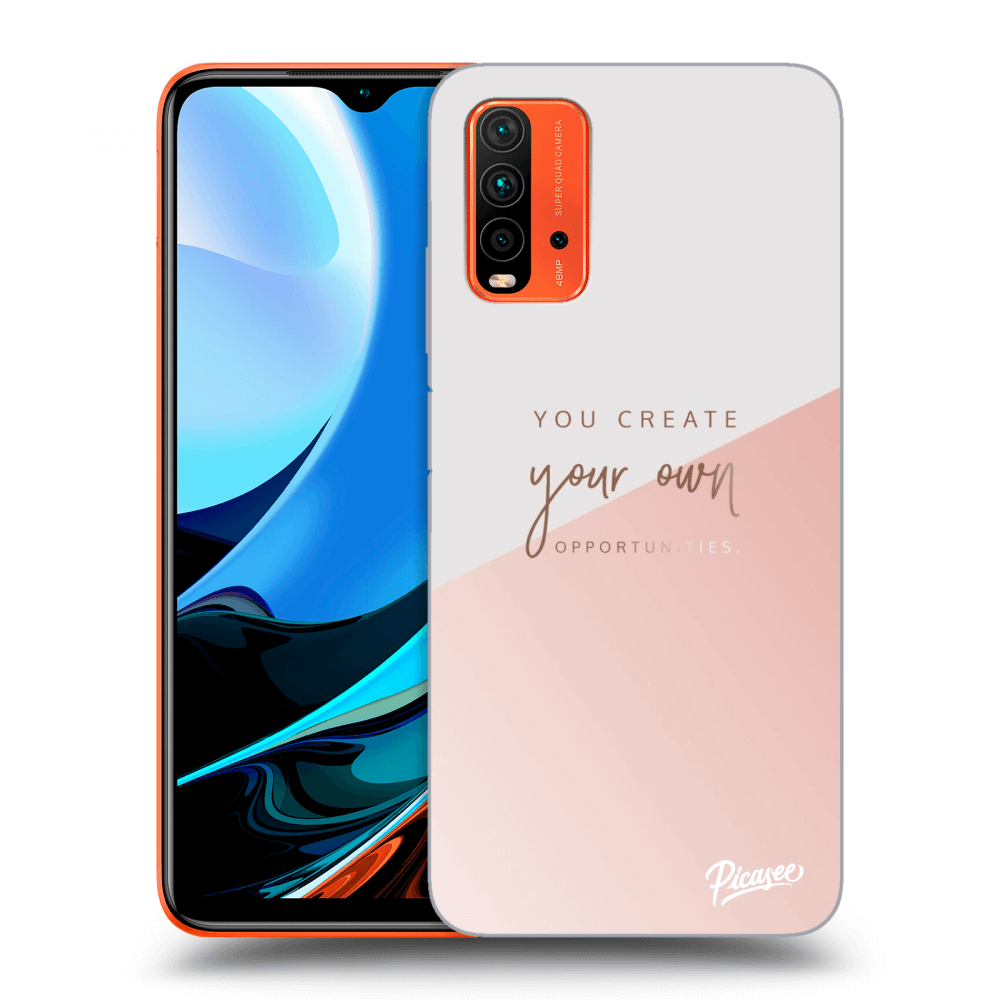 Picasee silikónový čierny obal pre Xiaomi Redmi 9T - You create your own opportunities